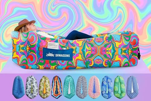 Chillbo Shwaggins Inflatable Couch – No-Pump Setup,...