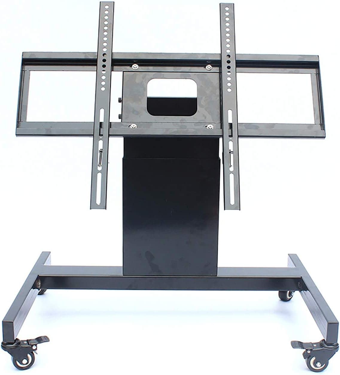 HPTHLY Mobile Tv Cart,Tv Trolley,For 32-65 Inchled Plasma Flat Panel Screen Tvs Up To 110 Lbs,Locking Wheels - Max Vesa 600X400 Tv Mount Tv Stand