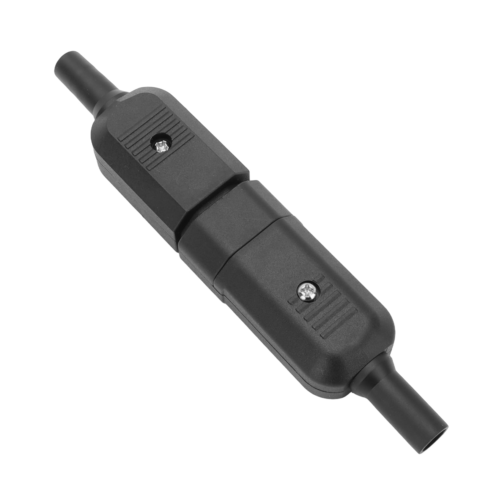 BAOMAIN Wechselstrom-Steckverbinder, 5 Sätze, C13-Buchse & C14-Stecker, UL-anerkannt, TUV-Zertifiziert, 15 A 250 V, LZ-14-T2B + LZ-14-T1B (5 SÄTZE)