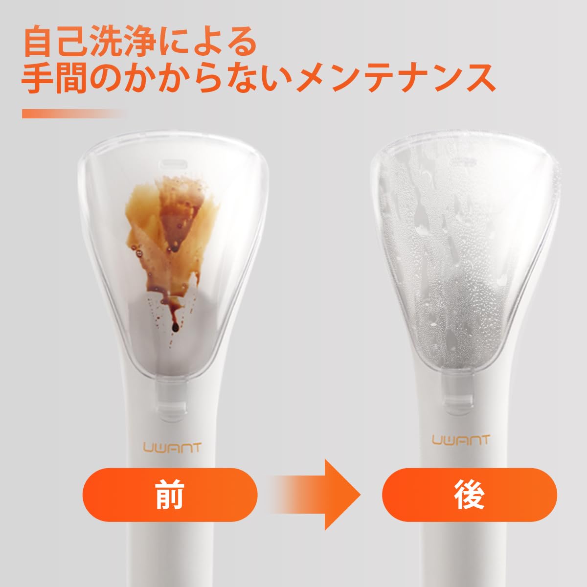 Amazon | UWANT 交換用ブラシヘッド 幅8.8cm B100カーペット