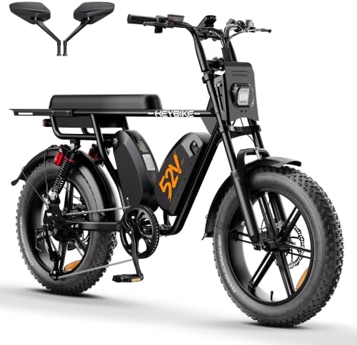 Heybike Saturn Electric Bike for Adults with 1800W Peak, 956.8Wh/...