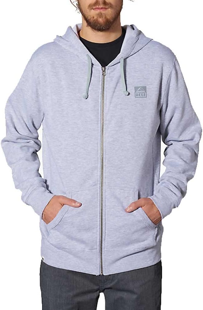 REEF Key Zip Hoody - Heather Grey - L