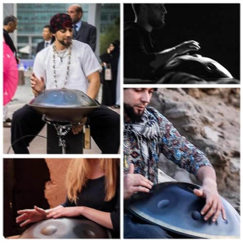Handpan Drum - 18 Inch G Minor 9 Note Steel Drum miniatura 6