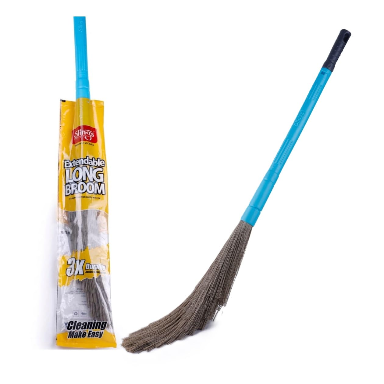 See full amazon price history chart for MAGIC PLUS No Dust Broom - Long Handle for Effortless Floor Cleaning, Plastic Dust Free Design for Home and Office, Pack of 1 MAGIC PLUS No Dust Broom - Long Handle for Effortless Floor Cleaning, Plastic Dust Free Design for Home and Office, Pack of 1 (B0DFV1VKB4) Amazon Price History, Amazon Price Tracker