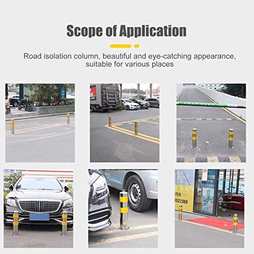 Borne de stationnement pour allée contre les incivilités de parking