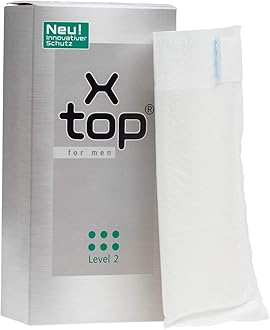 X Top for Men Incontinence Pouch, Level 2, Pack/12