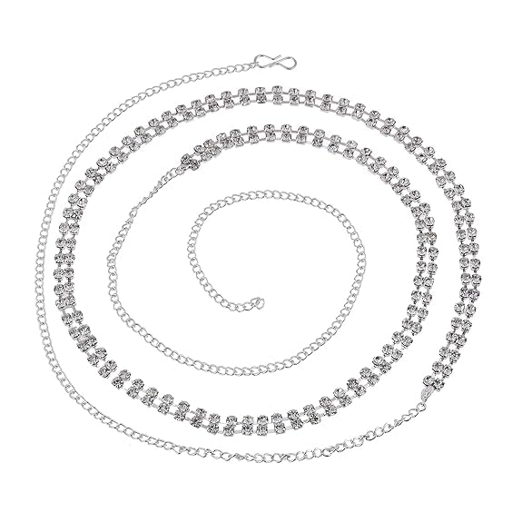 Designer White Color Alloy Waist Belt Kamarband For Women & Girls (U1LS-PARENT)-image-37