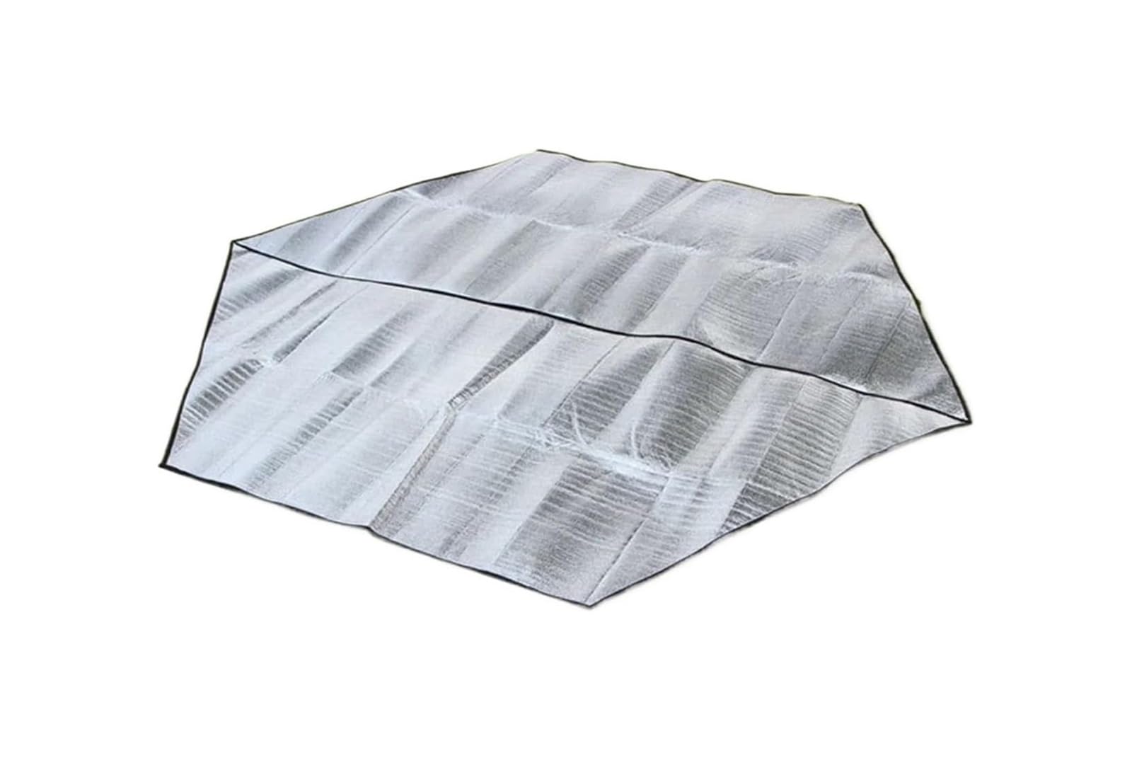 Mata z folii aluminiowej, Mata kempingowa z folii aluminiowej, odporna na koc plażowy