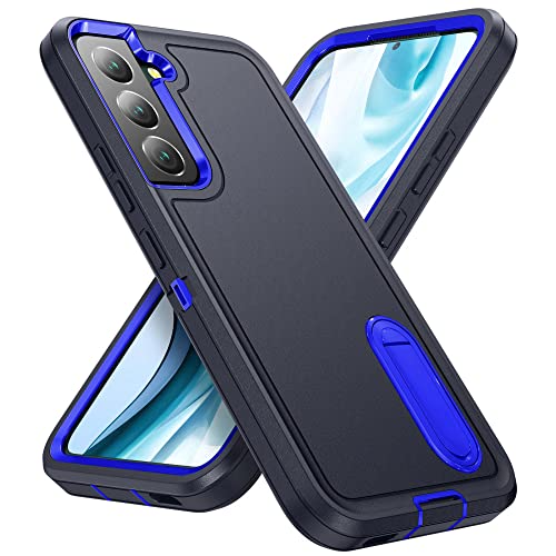Coque Samsung S22 Ultra bleu marine 3 couches protection militaire