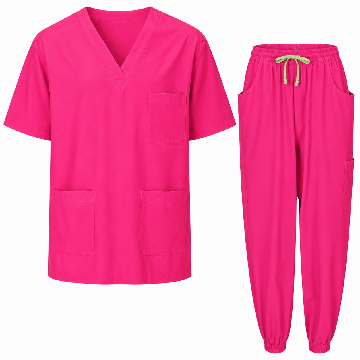 MISEMIYA Uniforme sanitarie, unisex, elasticizzata, Mz-1689-7969, per adulti (confezione da 1)