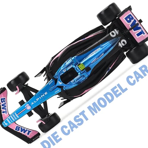 Modelo de coche HTLNUZD 1:43 A523#10 2023 F1 Team miniatura 3