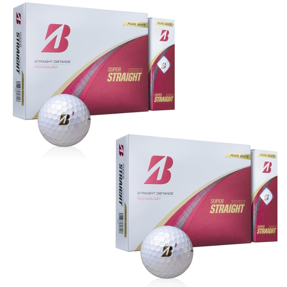 ブリヂストン　スーパーストレートゴルフボール ホワイト2ダース SUPER STRAIGHT | BRIDGESTONE GOLF -ブリヂストンゴルフ-