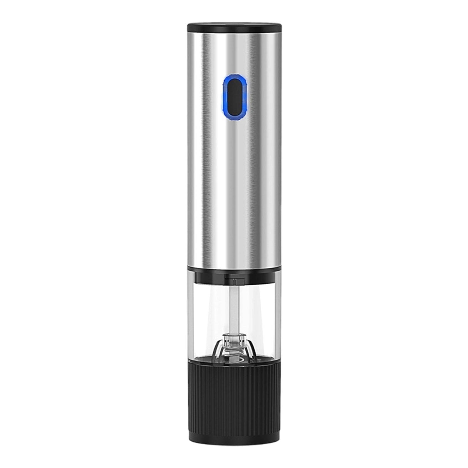 NMFLAB Automatic Seasoning Mill Electric Grinder Adjustable Coarseness for Salt Pepper Rechargeable Kitchen Grinding Tool Portable Electric Seasoning Mill for BBQ
