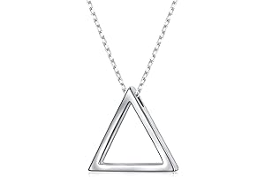 925 Sterling Silver Delta Sigma Theta Necklace