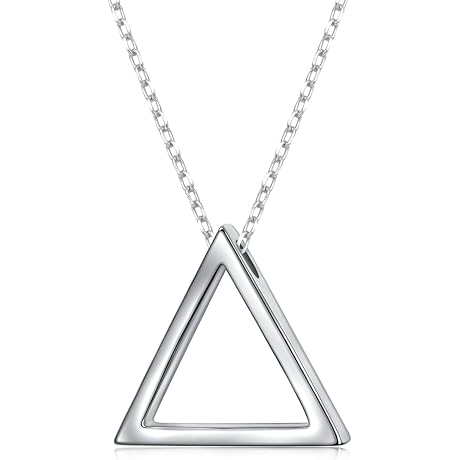 925 Sterling Silver Delta Sigma Theta Necklace