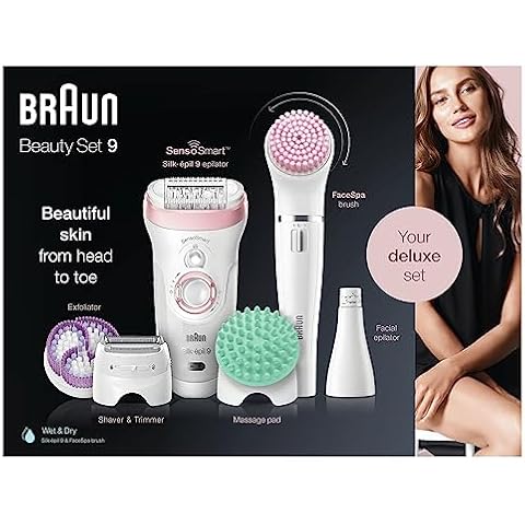 Braun Silk-épil 9 Kit Depiladora Eléctrica Mujer Cover