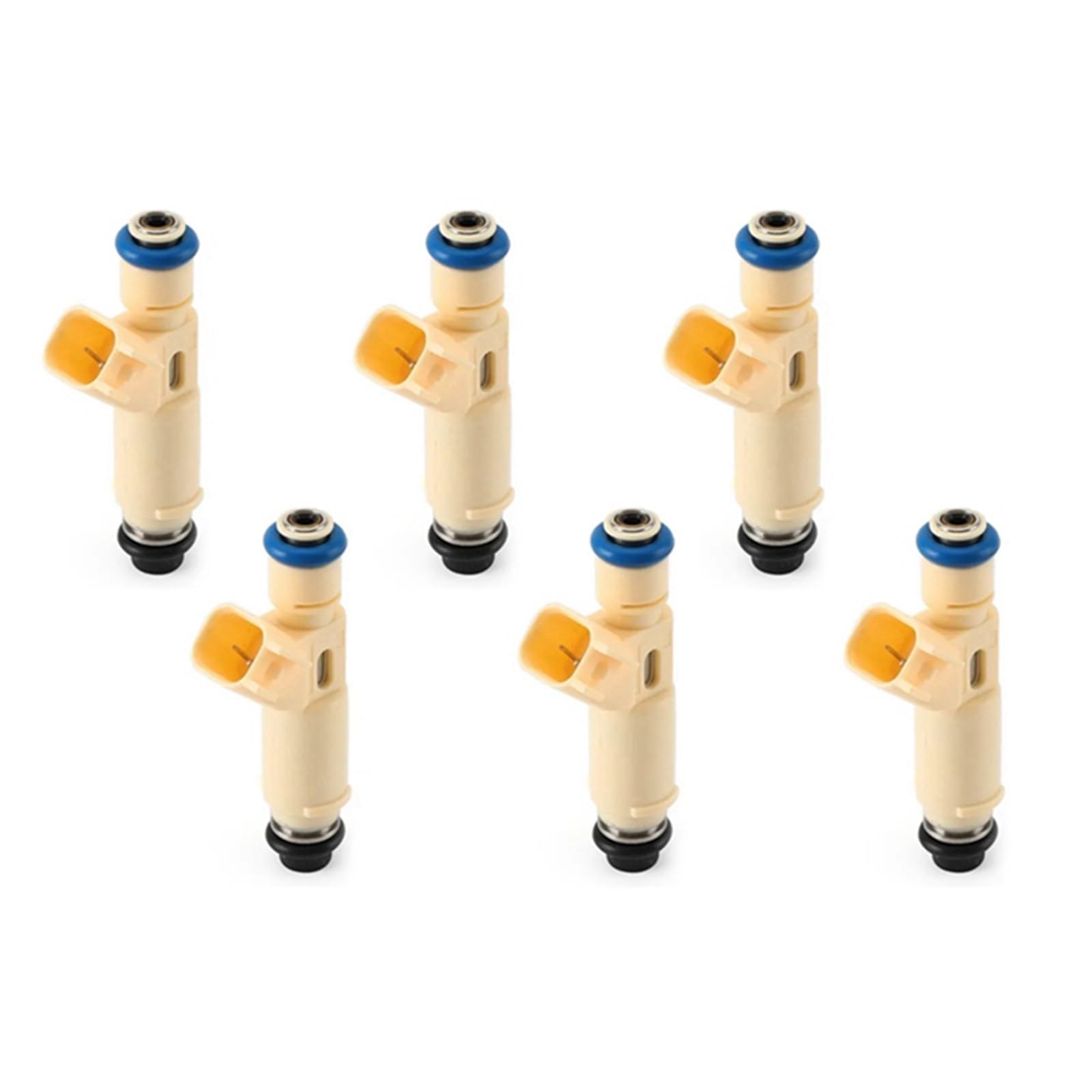 6PCS Car Fuel Injector Nozzle 195500-3520 for Escape 2001-2003 3.0L V6 for Taurus 2001 195500-3521