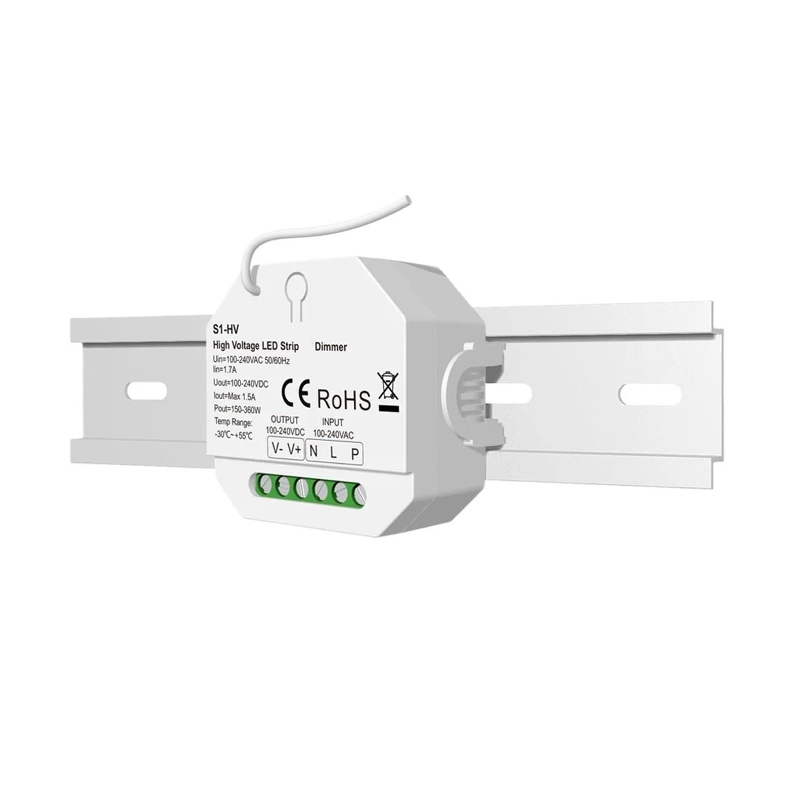 Tira de luz LED 25M con controlador y regulador para el hogar moderno