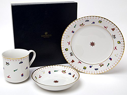 Amazon.co.jp: MIKIMOTO ミキモトインターナショナル ボーイズ 食器3点