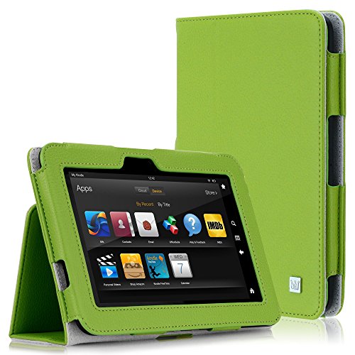 CaseCrown Bold Standby Case (Green) for Amazon Kindle Fire HD 8.9 Inch with Built-in Magnet for Sleep/Wake Feature (Will not fit HDX Models)