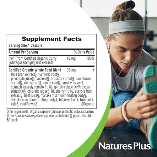 NaturesPlus Garden Iron Capsules
