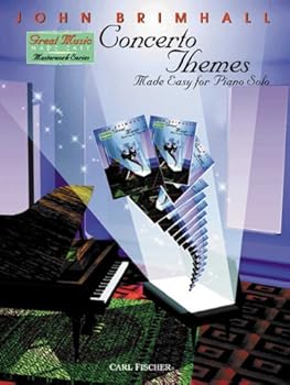 Paperback Concerto Themes Made Easy for Piano Solo Book