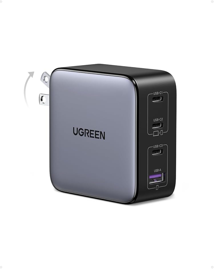 UGREEN Nexode 500W type-c 5ポート+USB-A充電器 UGREEN Nexode 500W GaN Fast Charging Station - 6 Ports USB-C & USB