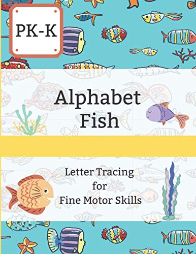 Alphabet Fish: Letter Tracing for Fine Motor Skills