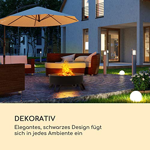 blumfeldt Oreos 2-in-1 vuurschaal en grill (Ø 75 cm, verwijderbare vonkenbescherming, Ø 68 cm grillrooster, FireView… - Image 3