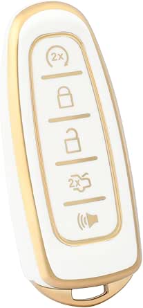 Key Fob Cover, 5 Buttons Soft TPU Key Cover Case ... - Shein