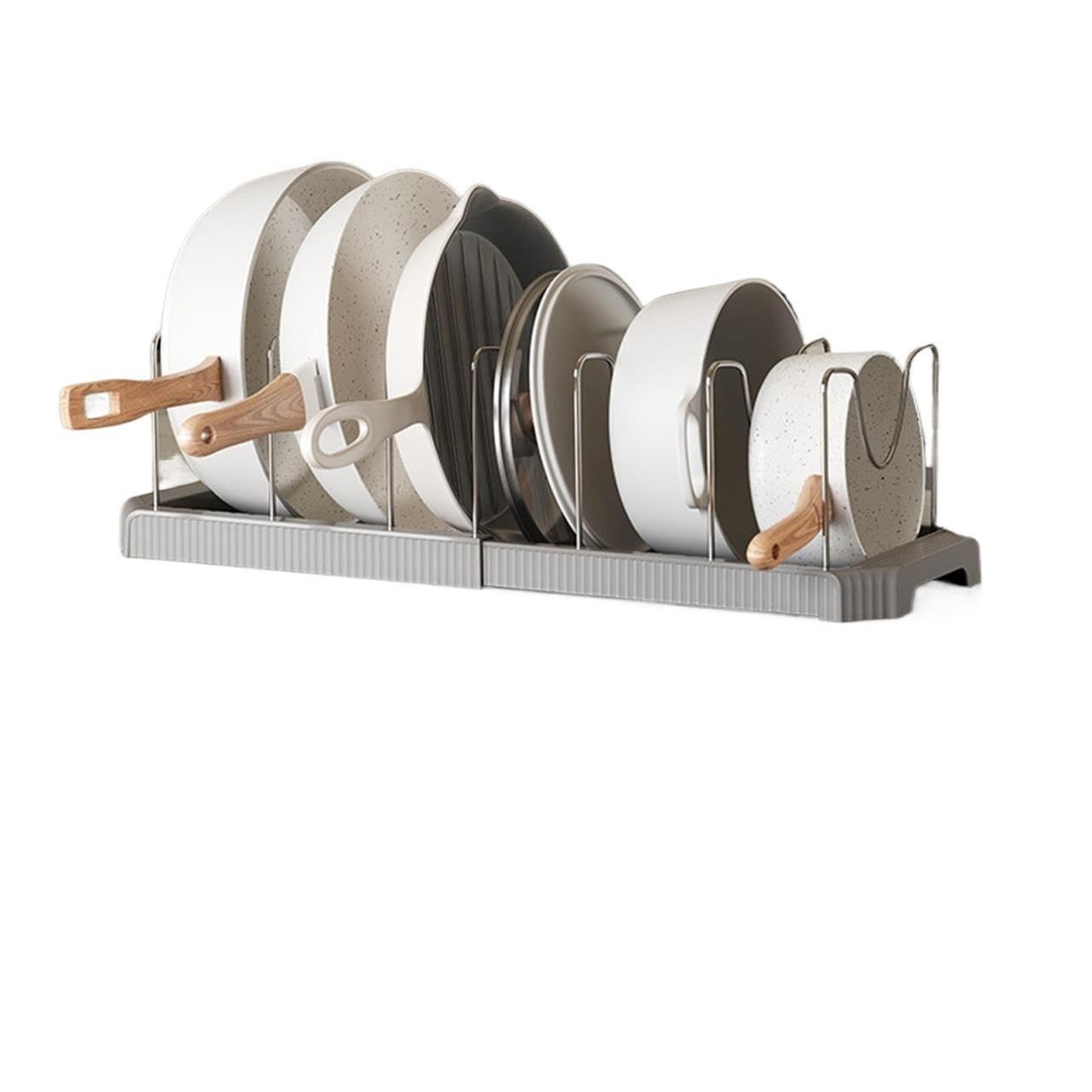 Organizador Tapas Ollas Organizador de ollas for gabinete cocina expandible