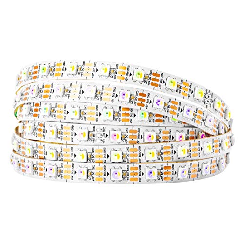 Tira LED SK6812 RGBW 5 metros 50 LEDs direccionables miniatura 7