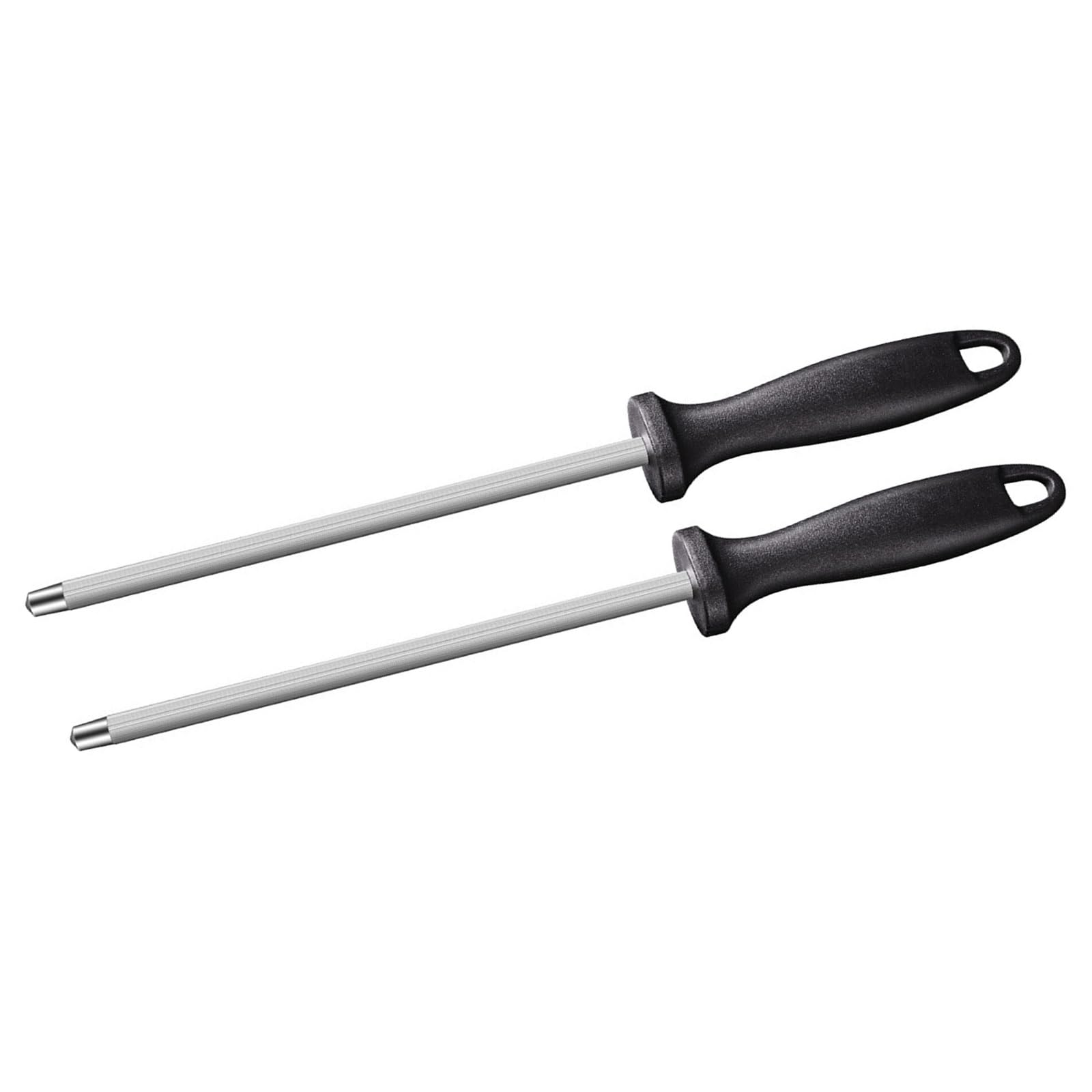 Qisuw Multipurpose Sharpening Rods for Cutter and Scissors Ergonomic Nonslip Grip Sharpener with PP Handle Portable Cutter Sharpener
