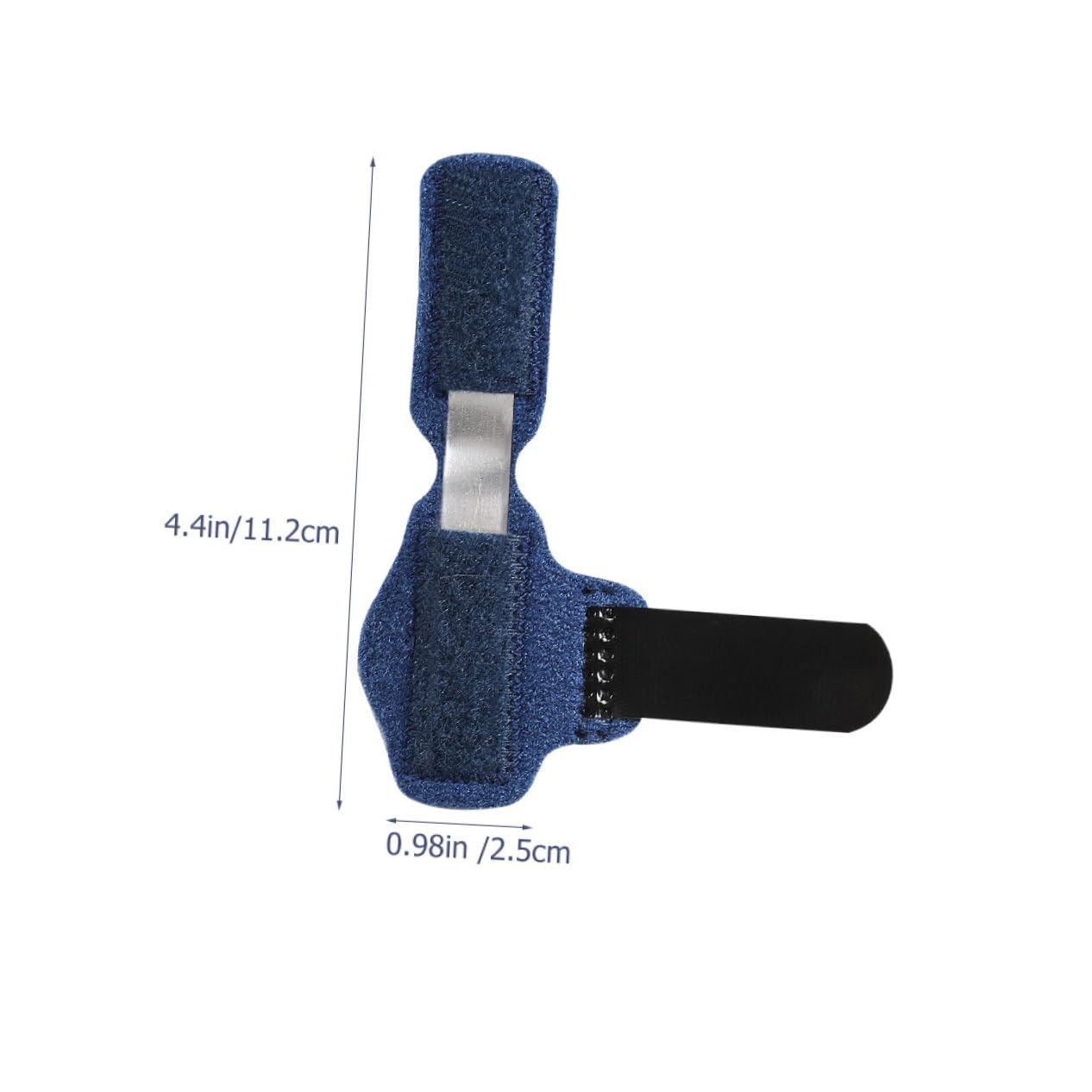 SHERCHPRY 3Pcs Finger Fixing Support Bend Toe Straightener Crooked Toe Splint for Left Foot Durable Wear Strap with Removable Bar for and Relief