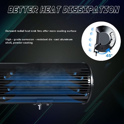 Image of 12 Inch 72W LED Light Bar White /Amber Flasing Strobe Light with Six Modes Driving Fog Lights Spot Flood Combo Beam Bumper Lights with Switch Wiring Harness for Offroad Truck 4WD SUV ATV UTV