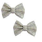 gofidin 1Pair Shoe Clip Rhinestone Charm Buckle Shoe Decoration