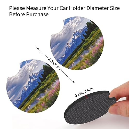 Portavasos para auto 2 piezas diseño Grand Teton miniatura 2