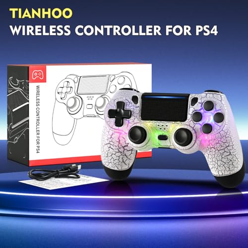 Tianhoo Wireless Controller For Ps4 With Led Light thumb #5