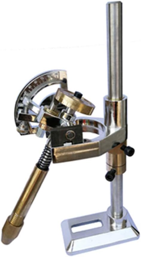 Gem Faceting Machine Grinding Faceted Manipulator Angles with Angle Lock and Bearing Fixing 72 Index