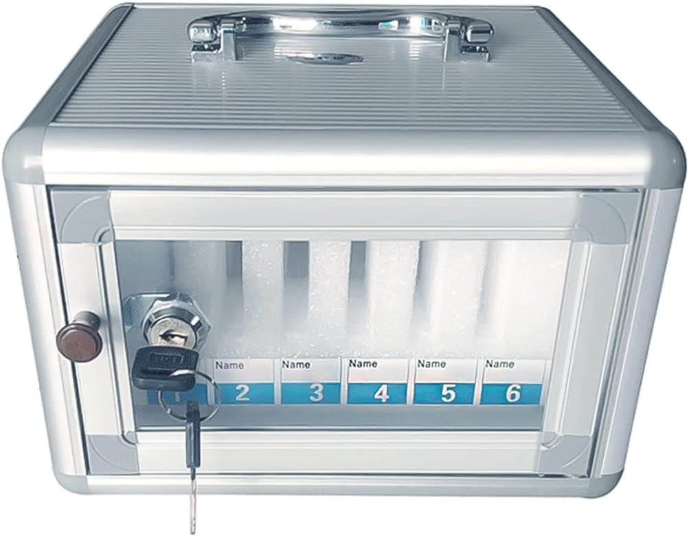 Caja de Almacenamiento para teléfono móvil Soporte acrílico para teléfono móvil Caja de Almacenamiento de Escritorio Armario de Almacenamiento de Pared de Gran Capacidad nizador Port