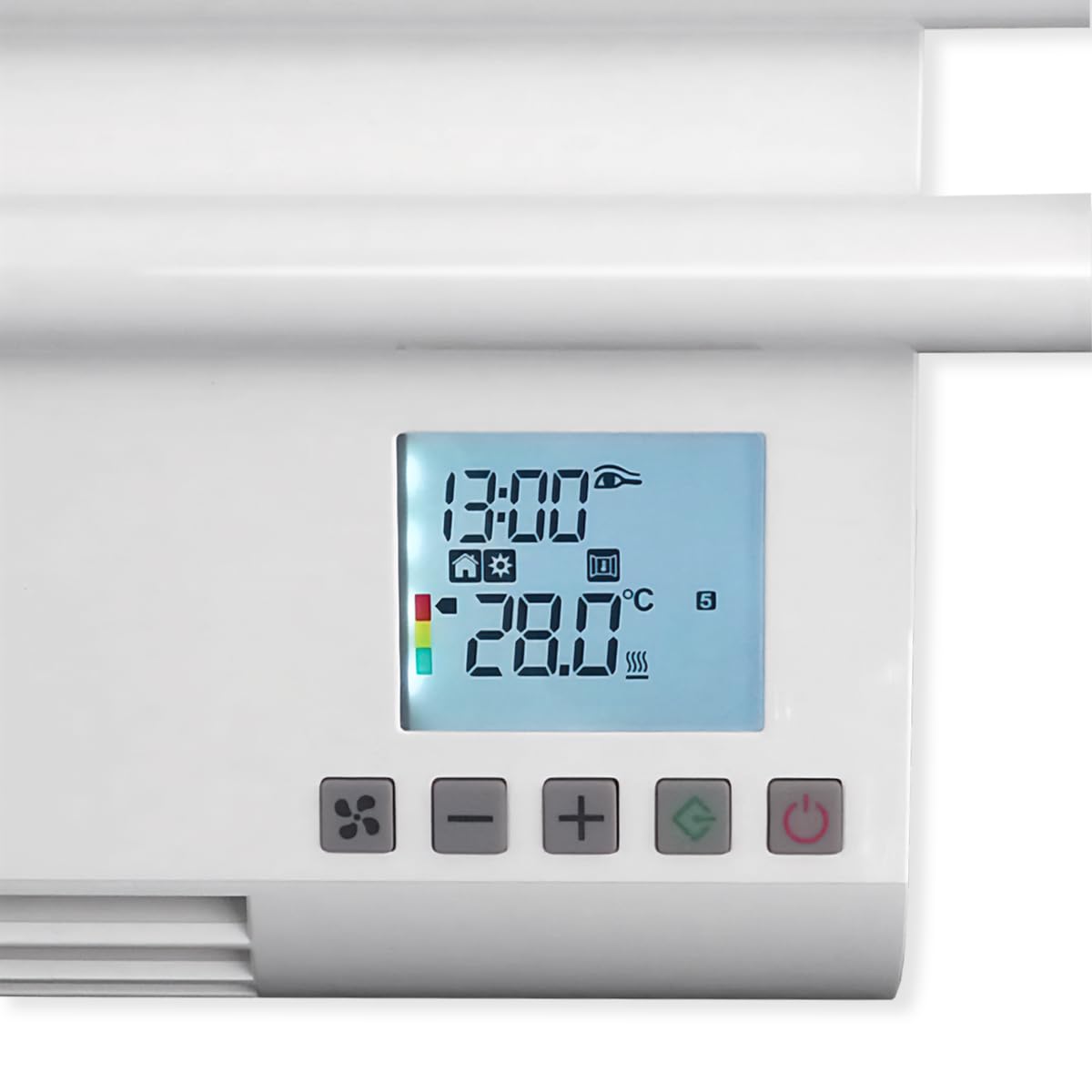 HJM Toallero Eléctrico Seco NOOR Turbo | Termoventilador Incorporado | 750 W + 1000 W | Calor Rápido