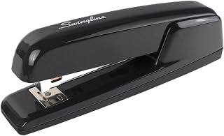 Swingline 747 Business Stapler - 30 Sheet Capacity, Jam-Free, Antimicrobial Metal Desktop Stapler, Black