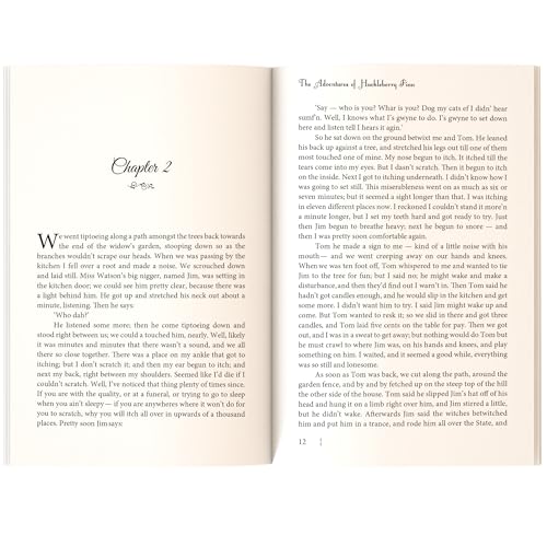 Image of The Adventures of Huckleberry Finn | Adventure Children's Classic for Boys and Girls | Unabridged & Complete (320 Pages) | Paperback Edition with ... for Readers of All Ages (Classic Novels)