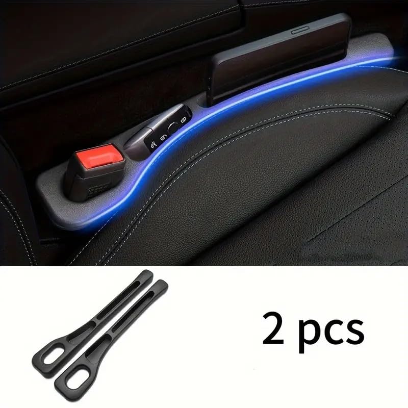 2 sztuki pudełek do przechowywania foteli samochodowych, Car Seat Gap Filler uniwersalny wypełniacz szczelin fotela samochodowego organizer fotela samochodowego, najnowszy organizer szczelin fotela