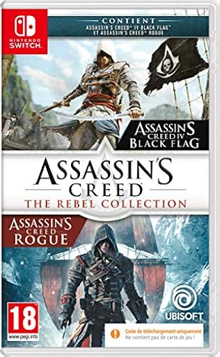 Assassin´S Creed Rebel Collection Switch - Nintendo Switch [Importación francesa] - solo código de descarga | Ya disponible en tu tienda friki favorita! En mundofriki.es!