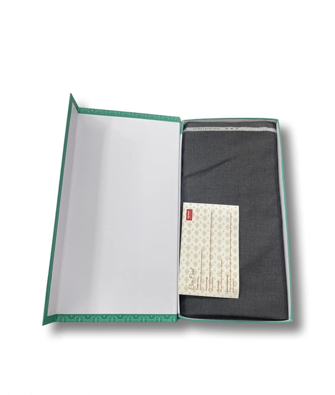 Mens Suit Fabric Box (3 Meters, All Weather fabric, Premium Fabric, Dark Grey)