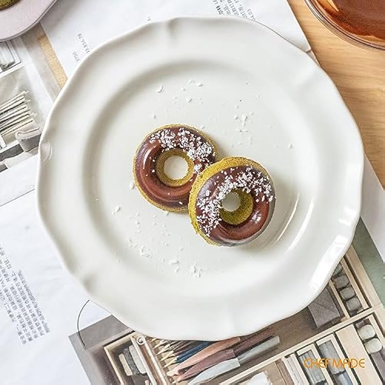 CHEFMADE Donut Pan, Nonstick 20 Cavity Mini Ring Doughnut Baking Pan