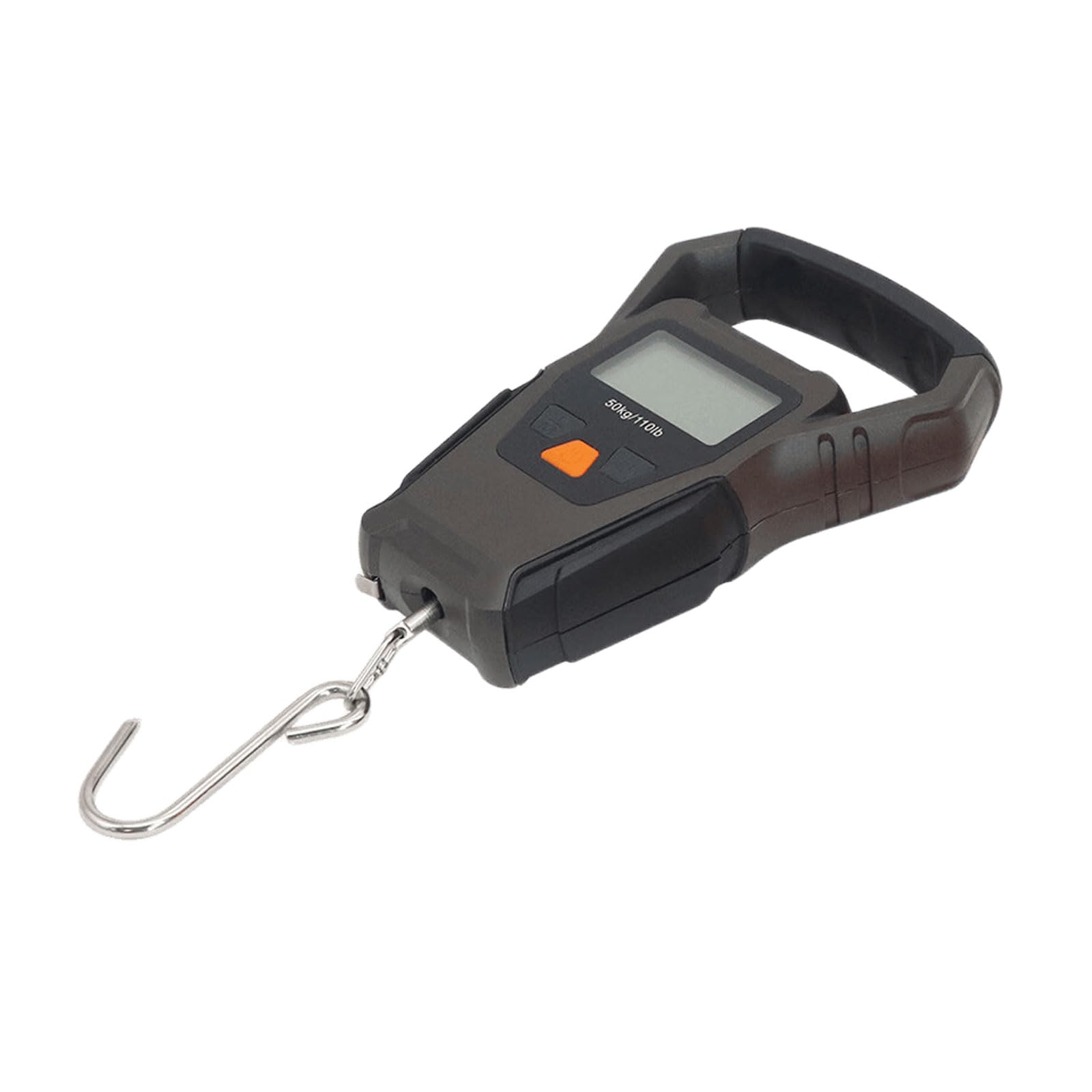 Lxjlxd Brown Luggage Scale For Travel Lcd Backlit Screen Hanging Electronic Fishing Scale 110Lb / 50Kg Weight Scales Accurate