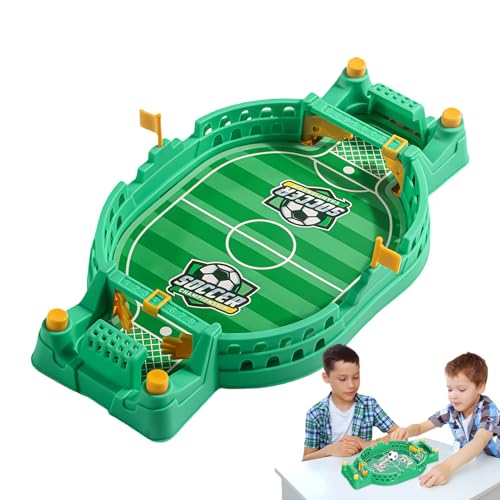 Mini futbolín, futbolín, diseño portátil, juego interactivo para dos jugadores, para reuniones familiares, fiestas en el jardín y camping