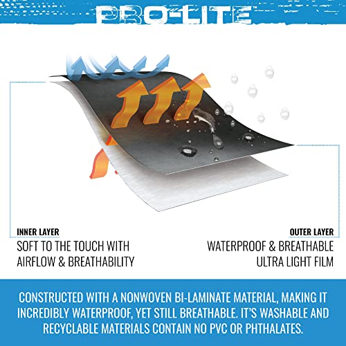 Frogg Toggs Men's Pro Lite Rain Suit, Carbon Black, X-Large-Xx-Large #TOP2